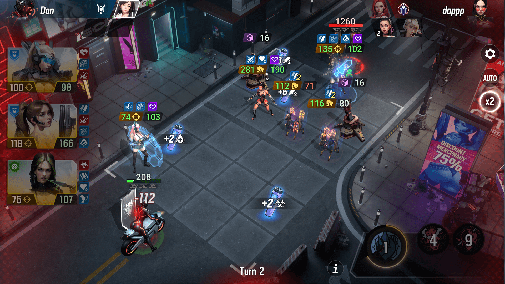 Strategic Turn-Based Combat